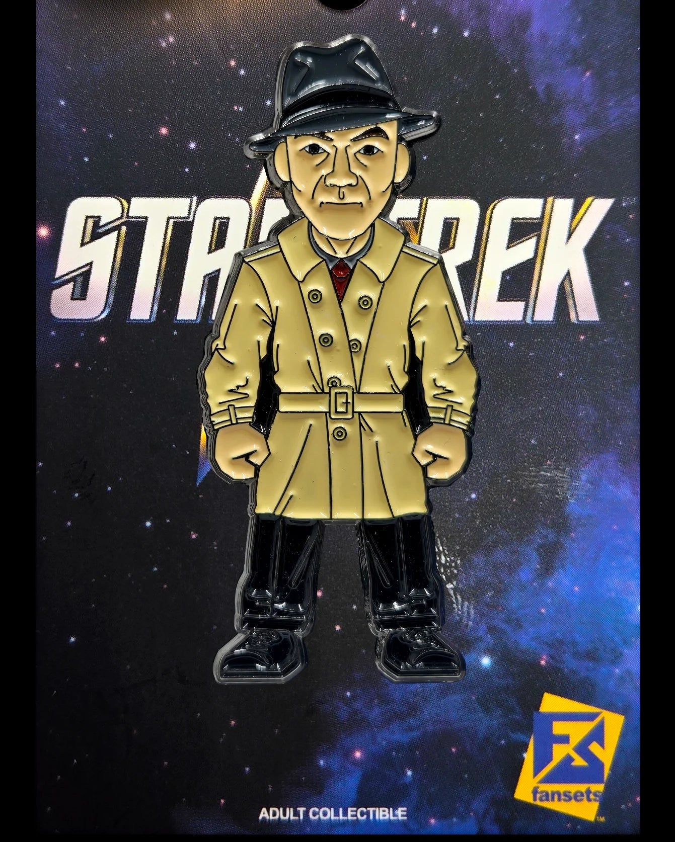Star Trek: Picard Dixon Hill FanSets pin New on Card