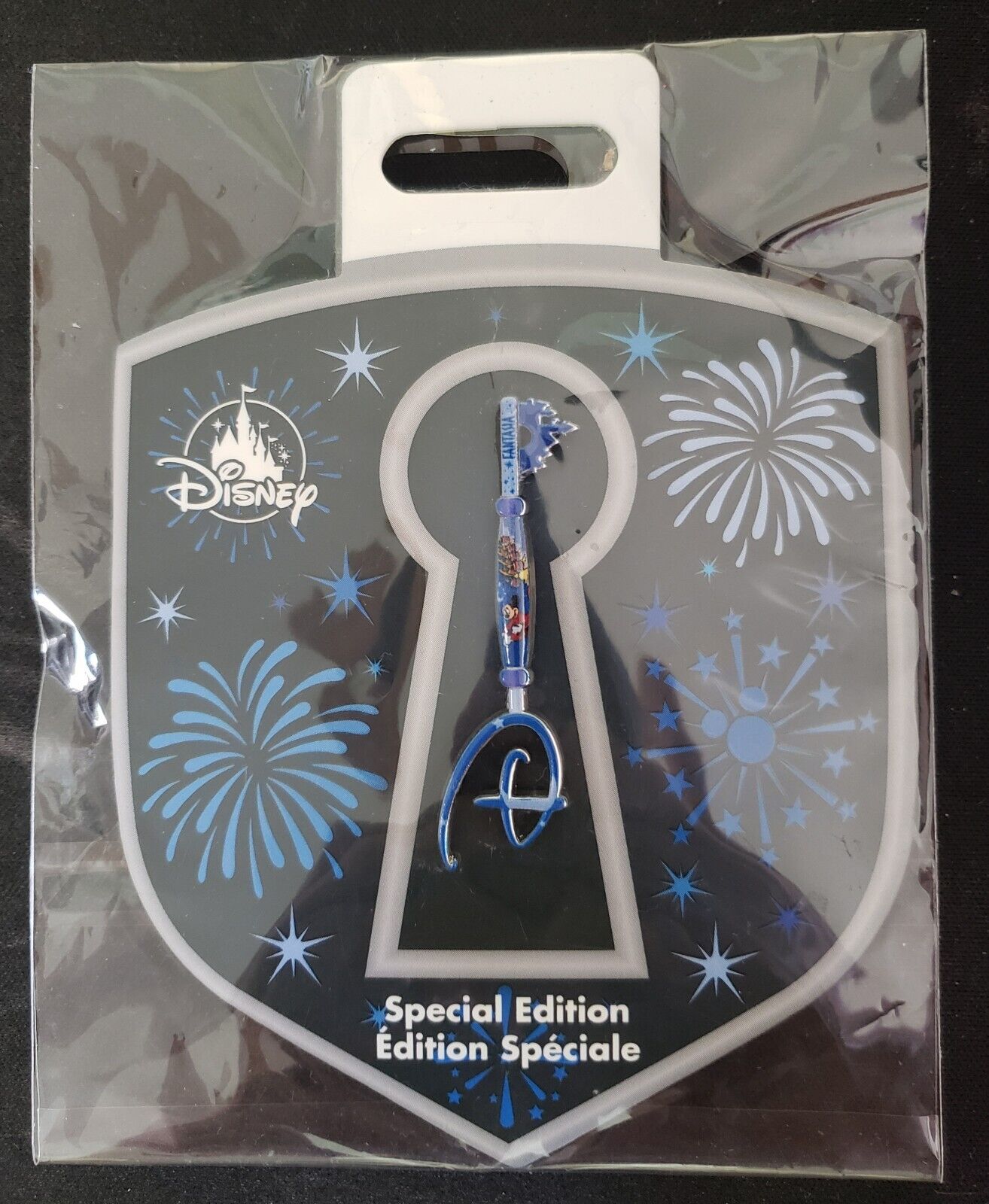 Fantasia 80th Anniversary Collectible Key Pin - Disney 2020 Special Edition NIP