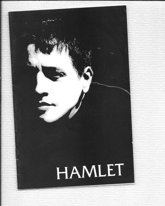 Hamlet protray by Robert Beltran (april 1997) Playbill