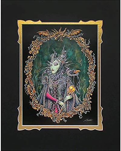 John Coulter - WonderGround Gallery - Couture De Force Maleficent print