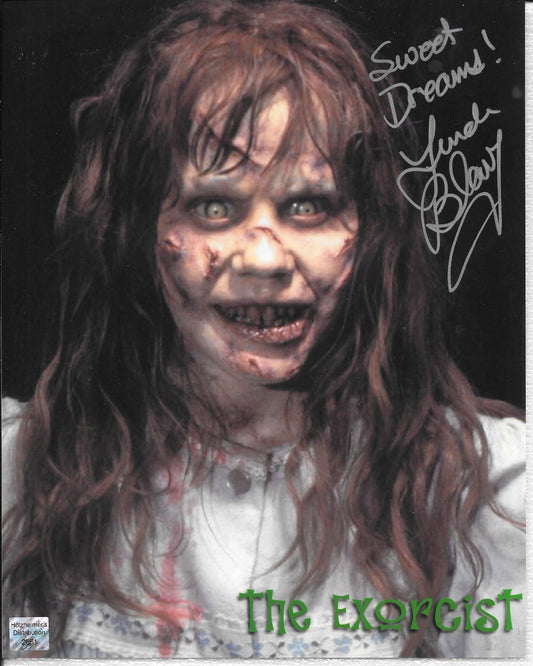 Linda Blair  8in x 10in AUTOGRAPH Photo Exorcist