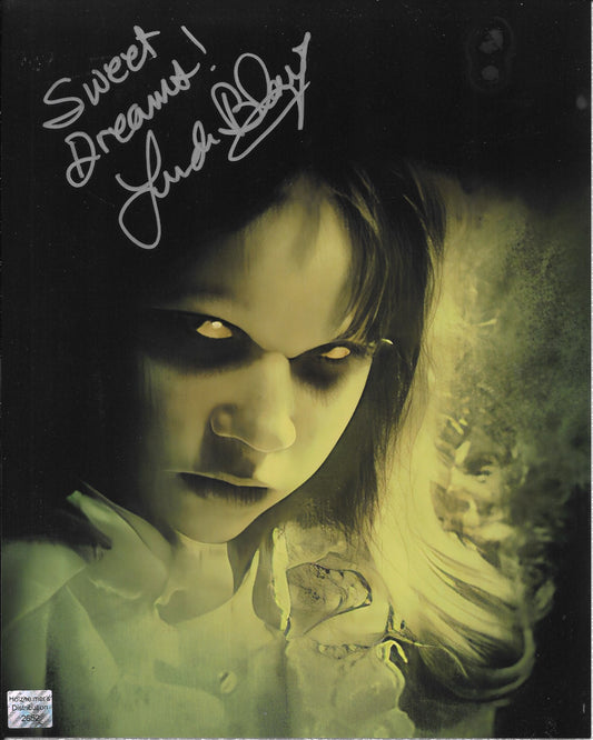 Linda Blair  8in x 10in AUTOGRAPH Photo Exorcist 2A