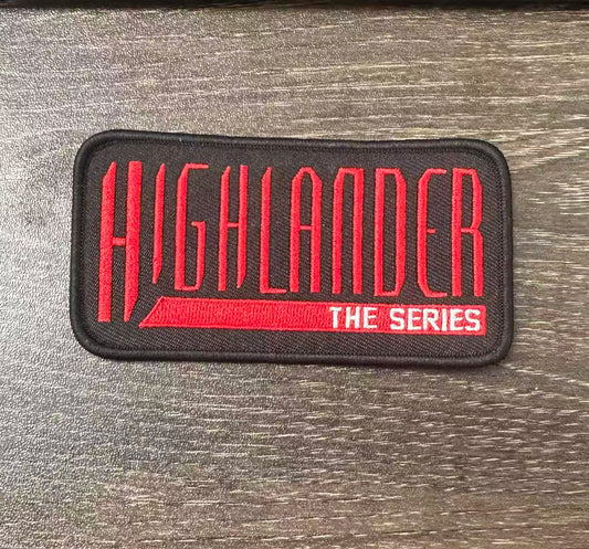 Highlander - The Series Patch NEW - Embroidery