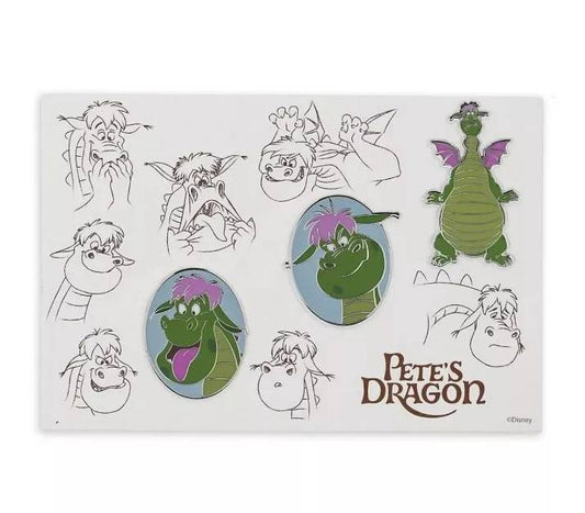 Disney Parks 100 Years Decades 1970 Pete’s Dragon Elliott Pin Set NIP 2023