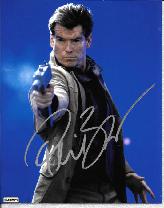 Pierce Brosnan 8 x 10 AUTOGRAPH Photo James Bond Silver-Sharpie #1