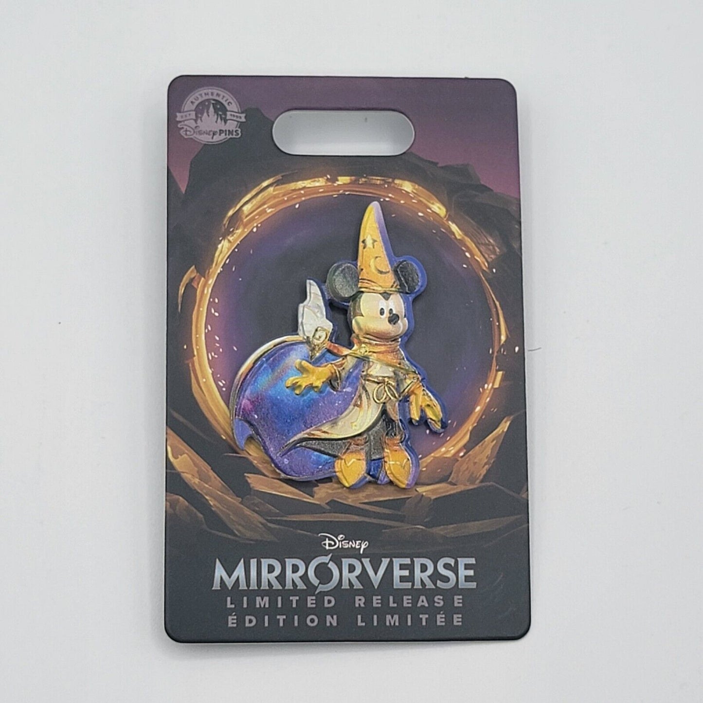 Disney Parks Mirrorverse Sorcerer Mickey Mouse Limited Release Pin New 2023