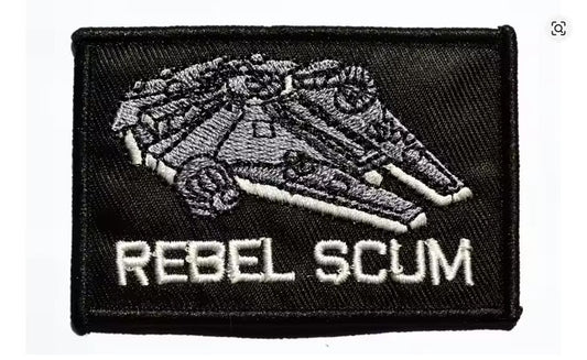 Rebel Scum 3in x 2 in Iron-on Patch NEW