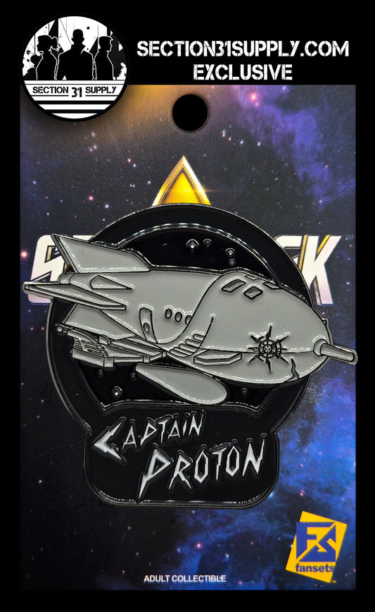 Star Trek: Captain Proton Ship FanSets pin - from Section31