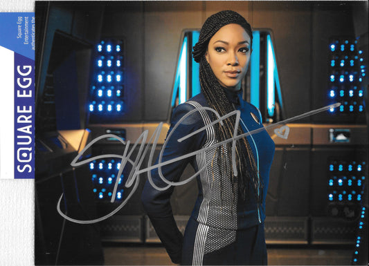 Sonequa Martin-Green 8in x 10in AUTOGRAPH Photo Star Trek - Discovery #1