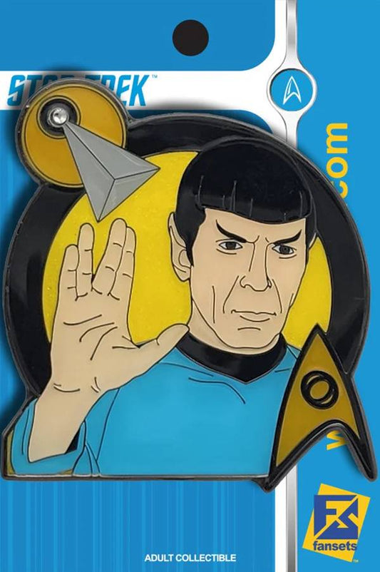 Star Trek Spock with IDIC Licensed FanSets Pin