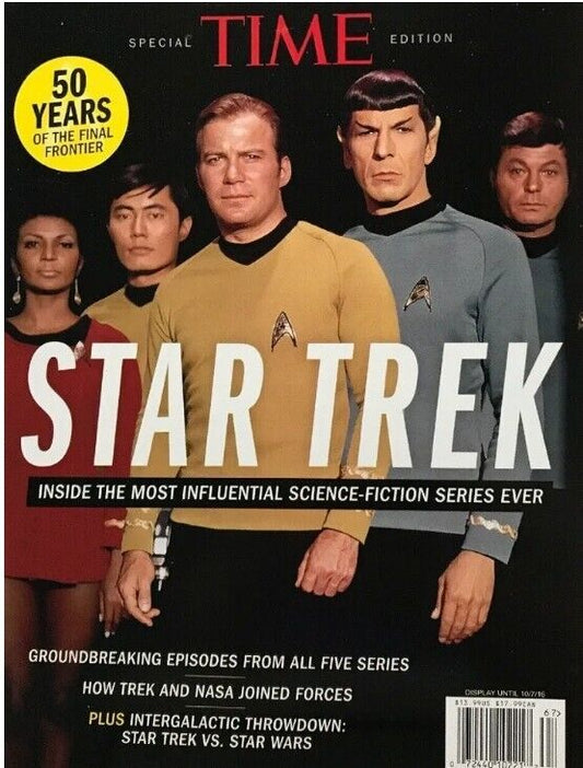 TIME MAGAZINE ☆ STAR TREK ☆ Special Edition ☆ Updated Reissue 2021 ☆ Trek & Nasa NEW