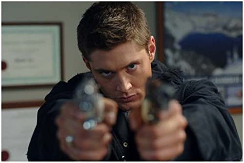 Jensen Ackles 8in x 10in photograph - Color - Supernatural Intense look
