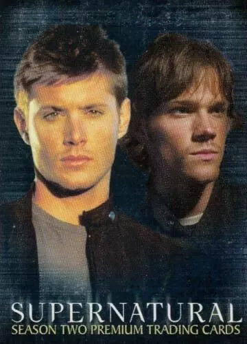 Supernatural Season 2 Promo Card P-DS Sam & Dean - Never been displayed