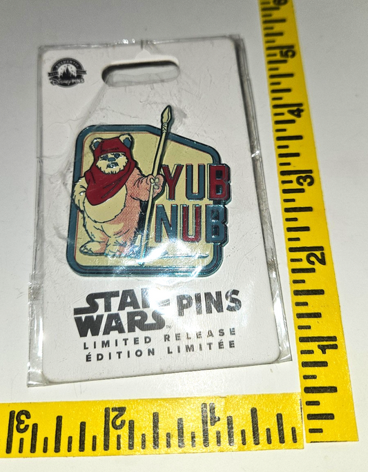 Disney Wicket Ewok Pin – Star Wars – Limited Release YUB NUB - NIP LOOK