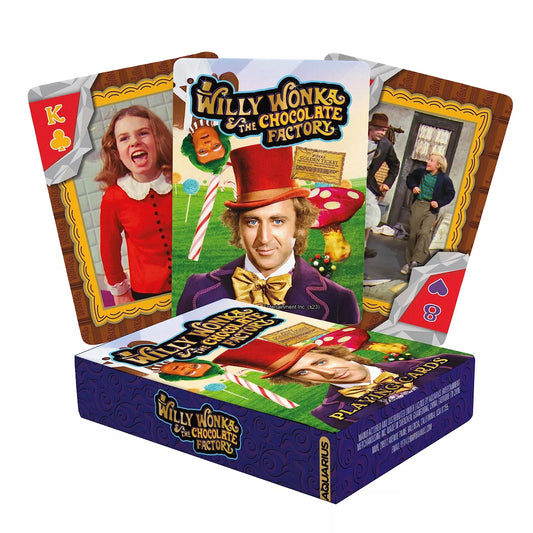 Willy Wonka and the Chocolate Factory Playing Cards NEW