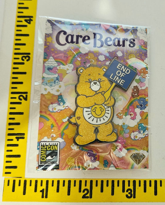 SDCC 2025 Care Bears Line Pin Funshine Bear New in package LE500