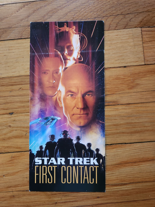 Star Trek - FIRST CONTACT Limited Untorn World Premiere Ticket (Fair condition)