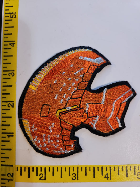 Star Trek:Next Gen Ferengi Ship 4" Patch- Lincoln Enterprises - Embroidered Patch, NEW