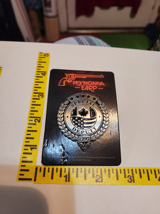 Wynonna Earp METAL Pin "Special Deputy 1297" - 2 inches round