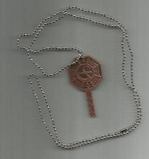 The Official LOST KEY do you have the hatch key??? Metal NIP