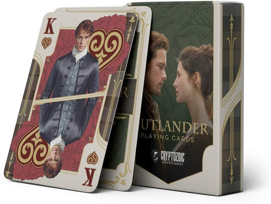 Outlander Playing Cards Features Jamie Fraser as The King - Single Deck of Cards --NIP