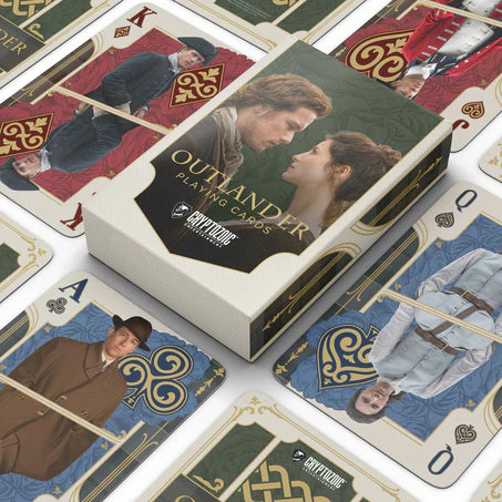 Outlander Playing Cards Features Jamie Fraser as The King - Single Deck of Cards --NIP