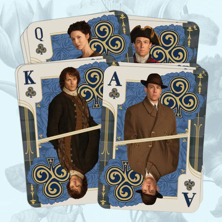 Outlander Playing Cards Features Jamie Fraser as The King - Single Deck of Cards --NIP