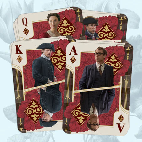 Outlander Playing Cards Features Jamie Fraser as The King - Single Deck of Cards --NIP