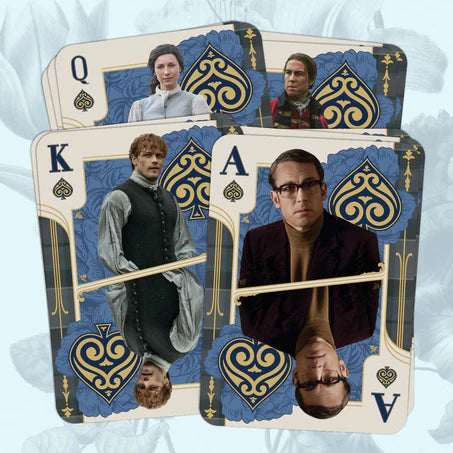 Outlander Playing Cards Features Jamie Fraser as The King - Single Deck of Cards --NIP