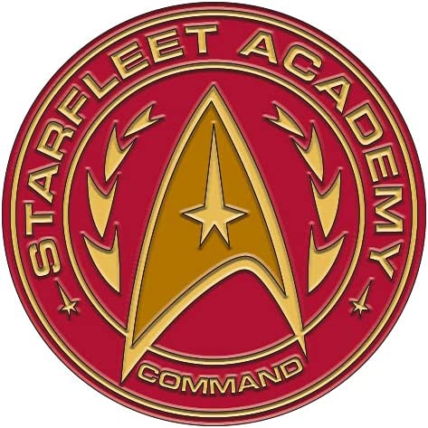 NMR Academy pin from the Star Trek orginal series Licensed Pin Licensed NIP 1inch by0 3/4inch NEW RETIRED - NIP