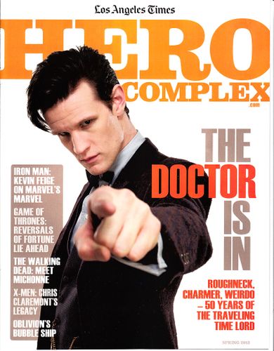 Los Angeles Times DR WHO Wondercon 2013 Magazine Matt Smith Star Trek