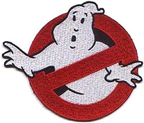 Ghostbusters Embroidered Patch, NEW 2 inch round New