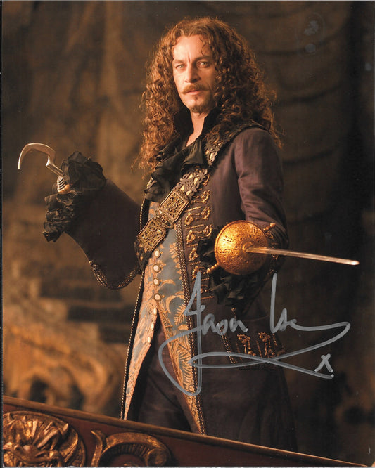 Jason Isaacs 8 inches x 10inch AUTOGRAPH Photo Hook Silver-sharpie