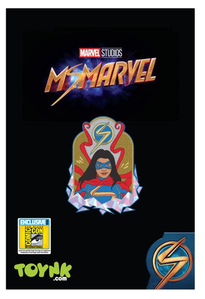 SDCC 2022 Exclusive: Disney Ms. Marvel Enamel Pin – (Limited to 500) – NIP