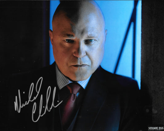 Michael Chiklis 8 inches x 10inch AUTOGRAPH Photo The Shield Silver-sharpie #1