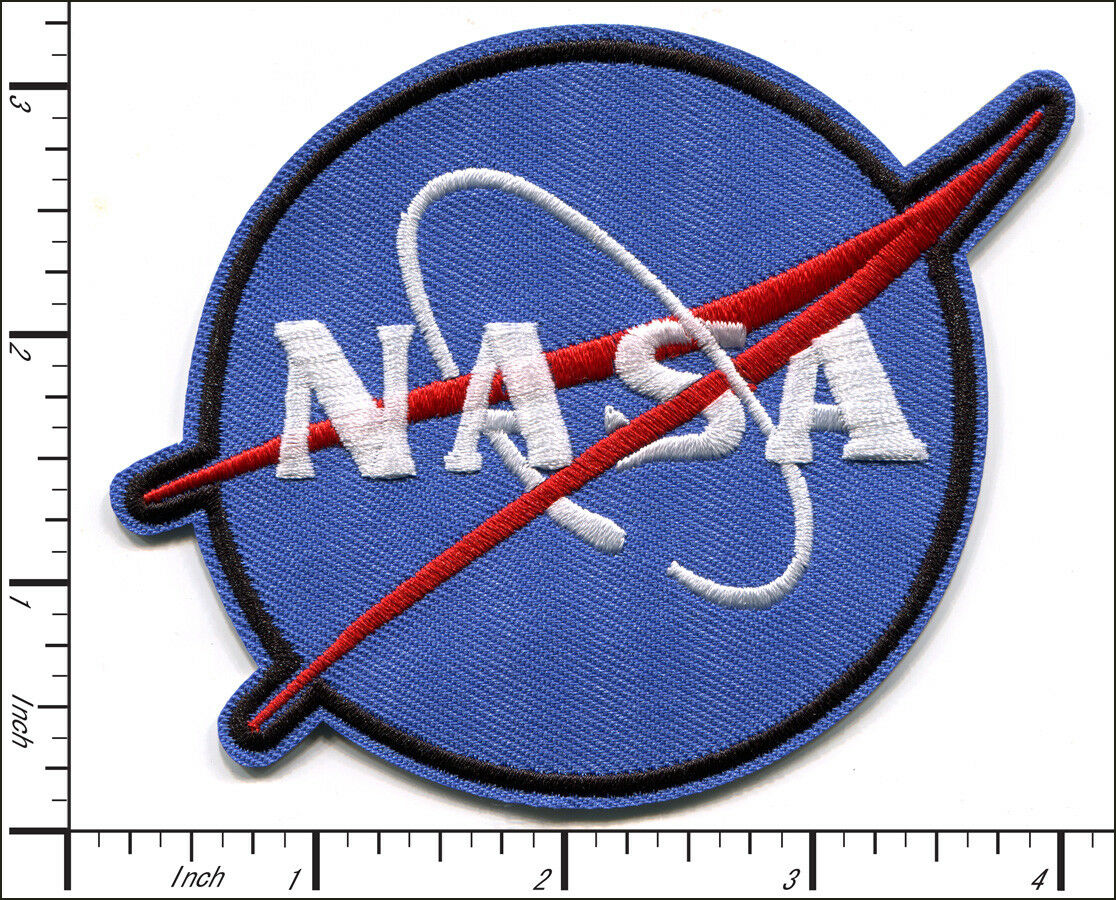 Nasa Embroidered Patch, NEW 2.5inch Round