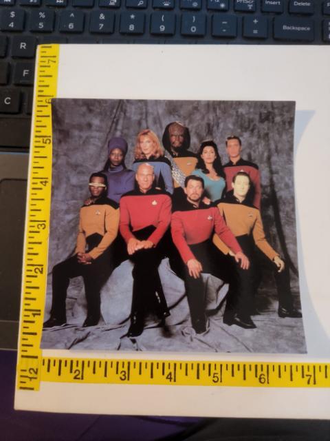 Star Trek - The Next Generation 1988 PRE-PRINT Cast Signatures