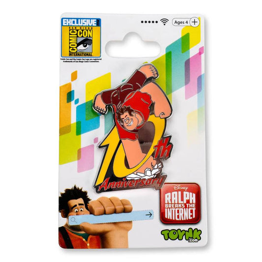 SDCC Disney Wreck-It Ralph 10th Anniversary Enamel Pin LE NIP