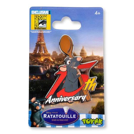 Disney Pixar Ratatouille 15th Anniversary Enamel Pin - SDCC 2022 Exclusive NIP
