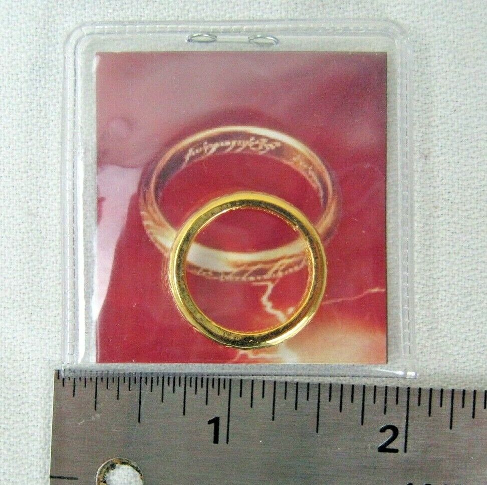 The Lord of the Rings Cannes 2001 Exclusive Premier Movie Showing Ring - with Penny