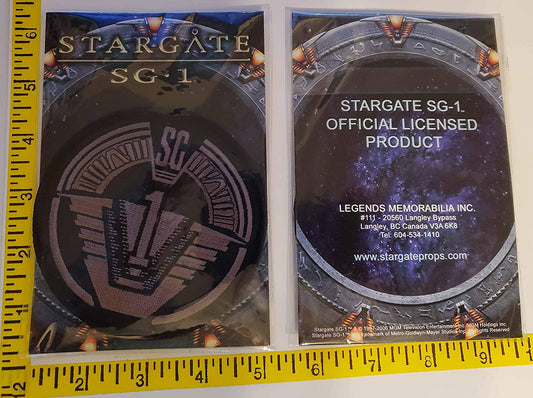 Stargate SG1 Unit Licensed Patch with cutout patch and reattachable backing NEW NIP